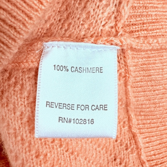 Garnet Hill 100% Cashmere Ribbed Boatneck Sweater S - Picture 4 of 9